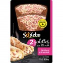 Galette Jambon Emm.2X150G