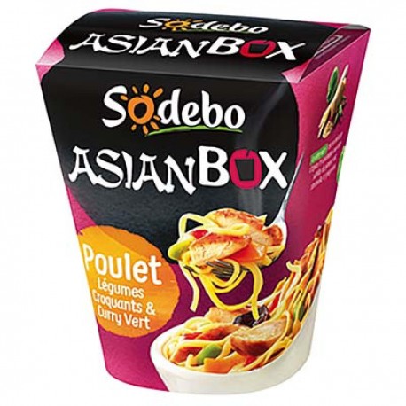 Asian Box Poulet Leg.300G