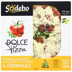 Sodebo Pizza Dolce 4 Formaggi Sodebo 380G