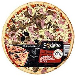 Sod La Pizz Jambon Champ 470G