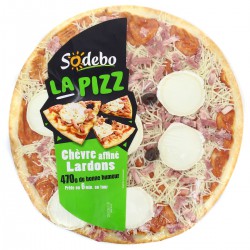 470G La Pizza Chevre Lardons