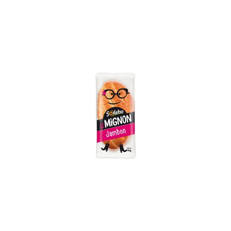 65G Sandwich Le Mignon Jambon Beurre Sodebo