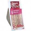Sodebo Sandwich Maxi Complet Jambon Beurre 200G