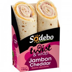 Wrap Jambon Chedd.2X95.So