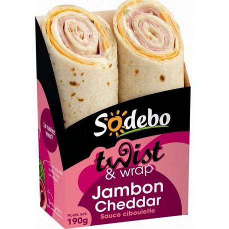 Wrap Jambon Chedd.2X95.So