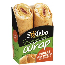 Wrap Poulet Tom.2X95G.Sod