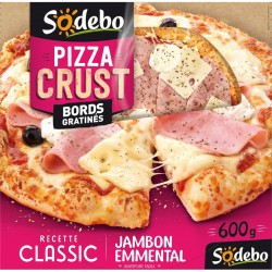 600G Pizza CruSaint Emment Jambon