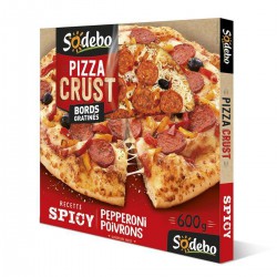 Sod Piz CruSaint Poivr Mozza 600G