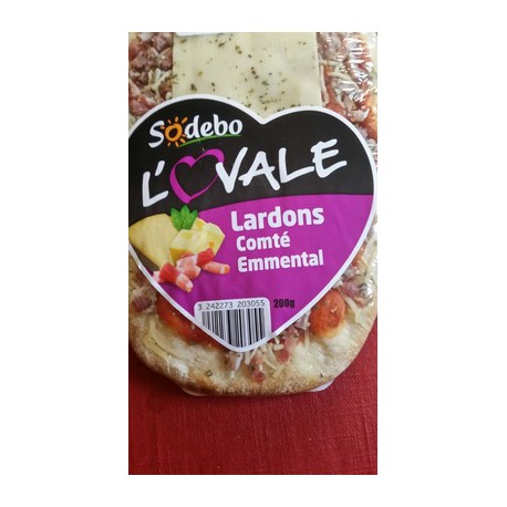 Sod Pizza O Lardon/Comte 200G