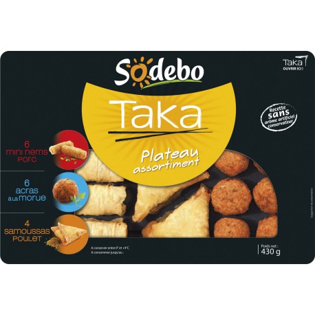 Sod Assortiment Taka+Sce 430G