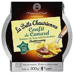 300G Bq Micro Onde Confit Canard/Pdt Sarlat Belle Chaurienne