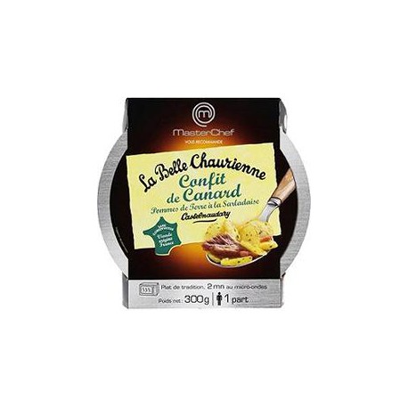 300G Bq Micro Onde Confit Canard/Pdt Sarlat Belle Chaurienne