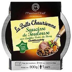300G Bq Micro Onde Saucisse Toulouse/Lentilles La Belle Chaurienne