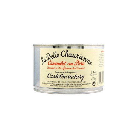 La Belle Chaurienne Cassoulet Au Porc Boite 1/1