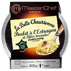 300G Bq Micro Onde Poulet Estragon/Pates La Belle Chaurienne