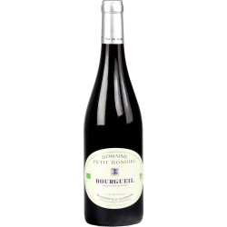 Vin Rouge Bio Bourgueil Domaine Petit Bondieu, La Bouteille De 75Cl