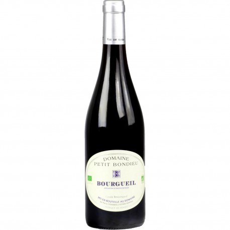 Vin Rouge Bio Bourgueil Domaine Petit Bondieu, La Bouteille De 75Cl