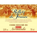 Bouteille 75Cl Cidre Bouche Doux Normand Reflets De France