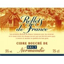 Bouteille 75Cl Cidre Bouche Brut Normand Reflets De France