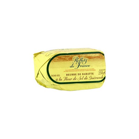 250G Beurre Baratte Sel Guerande Reflets De France
