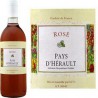 75Cl Vin De Pays Herault Rose