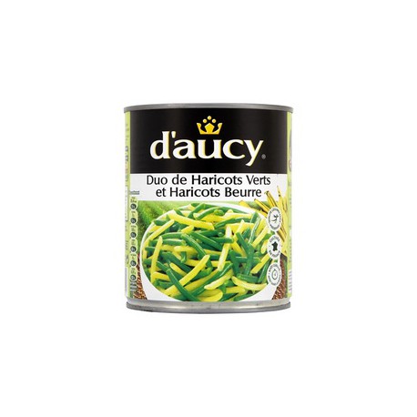 Bte 4/4 Haricot Vert/Haricot Beurre D Aucy