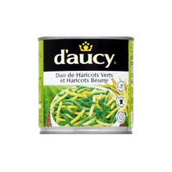 Bte 1/2 Duo Haricot Vert/Beurre D Aucy
