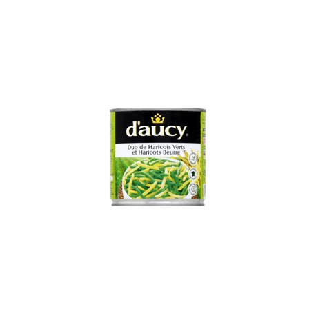 Bte 1/2 Duo Haricot Vert/Beurre D Aucy