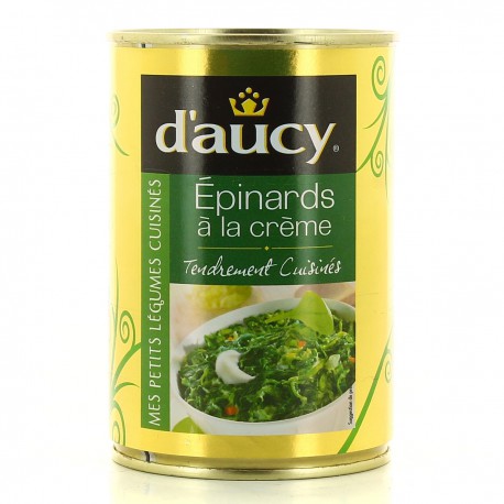 D Aucy Epinards Creme Tendrement Cuisines 1/1