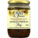 Bocal 600G Lentilles Vertes Du Puy Cuisinees Reflets De France