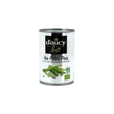 Bte 1/2 Petits Pois Bio D Aucy