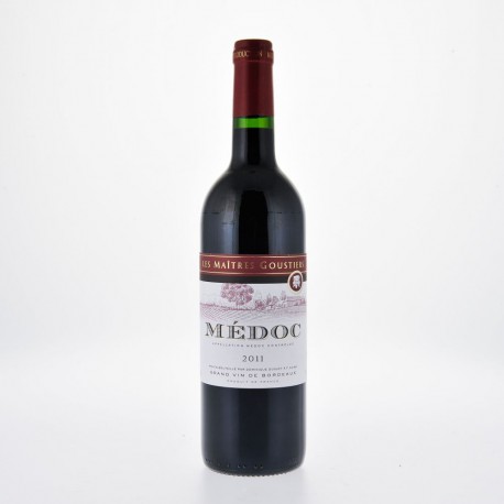 75Cl Medoc Rouge Maitres Goustiers 11°