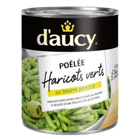 Bte 225G Haricot Beurre Persil D Aucy