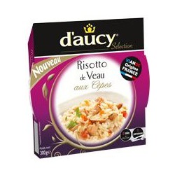 300G Bq Micro Onde Risotto Veau Cepes D Aucy