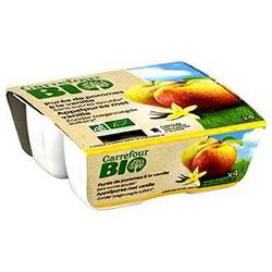 4X100G Puree Pom/Van Crf Bio
