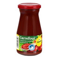 400G Coulis Tomate Carrefour