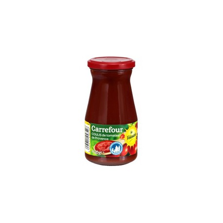 400G Coulis Tomate Carrefour