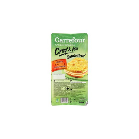 2X130G Croq.Monsieur Pregr.Crf