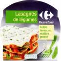 300G Lasagne Legumes Carrefour