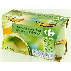 4X100G Pot Creme Pistache Crf
