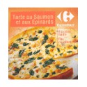 400G Tarte Saumon/Epinard Crf