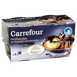 4X90G Profiterole Chocolat Crf