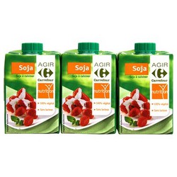 3X200Ml Creme De Soja Crf