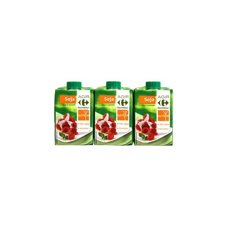 3X200Ml Creme De Soja Crf