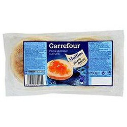 250G Muffins Nature Crf