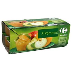 16X100G Dess.Pomme Nature Crf
