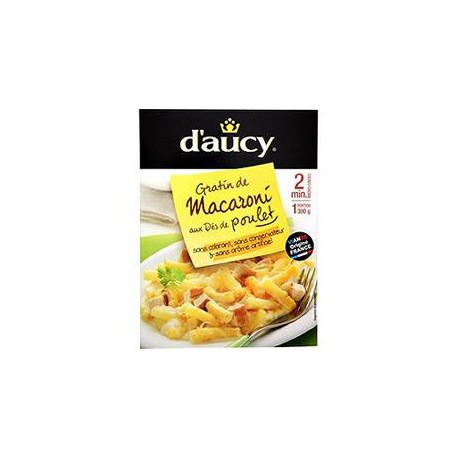 300G Gratin De Macaroni Poulet D Aucy
