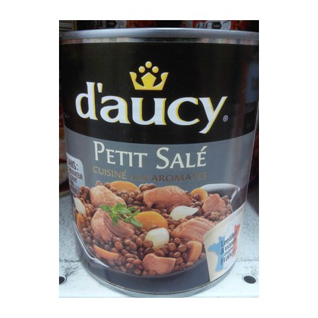 Bte 4/4 Petit Sale Lentilles 840G D Aucy