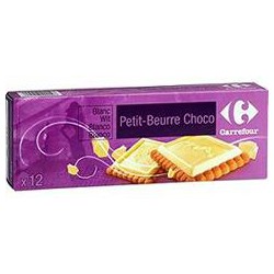 150G Petit Beurre Choc.Blc Crf