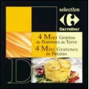 4X120G Mini Gratin Pdt Crf Sel
